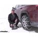 Titan Chain V-Bar Snow Tire Chains Installation - 2022 Jeep Grand Cherokee L