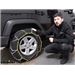 Titan Chain Diamond Alloy Snow Tire Chains Installation - 2017 Jeep Wrangler Unlimited
