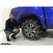 Titan Chain V-Bar Snow Tire Chains Installation - 2020 Ford Ranger