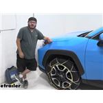 Titan Alloy Snow Tire Chains Installation - 2020 Toyota RAV4