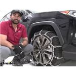 Titan Chain V-Bar Snow Tire Chains Installation - 2020 Toyota RAV4