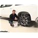 Titan Chain Wide Base and Dual Tires Snow Tire Chains Installation - 2020 Chevrolet Silverado 1500