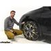 Titan Chain Alloy Snow Tire Chains Installation - 2020 Nissan Pathfinder