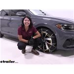 Titan Chain Alloy Snow Tire Chains Installation - 2021 Volkswagen Jetta