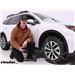 Titan Chain Cable Tire Chain Installation - 2022 Subaru Outback Wagon