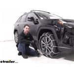 Titan Chain Snow Tire Chains Installation - 2022 Toyota RAV4