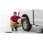 Titan Square Link Snow Chains with Cam Tighteners Installation - 2023 Ford F-150