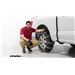 Titan Chain Snow Tire Chains with Cam Tighteners Installation - 2023 Ford F-150