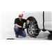 Titan Wide Base Tires Snow Tire Chains Installation - 2023 Ford F-150