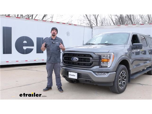 2023 Ford F-150 EcoHitch Hidden Front Mount Trailer Hitch Receiver ...