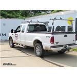Thule TracRac SR Sliding Truck Bed Ladder Rack with Cantilever Installation - 2004 Ford F-250 and F-