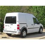 How to Install the Curt Trailer Hitch Receiver on a 2011 Ford Transit Connect