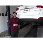 Curt Trailer Hitch Installation - 2013 Hyundai Tucson