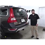 Set up: Draw-Tite Max-Frame Trailer Hitch Receiver on a 2013 Volvo XC70