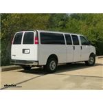 Trailer Hitch Installation - 2014 Chevrolet Express Van - Curt 13040