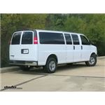 Trailer Hitch Installation - 2014 Chevrolet Express Van - Curt 14090