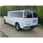 Trailer Hitch Installation - 2014 Chevrolet Express Van - Curt
