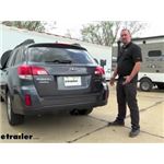 Draw-Tite Max-Frame Trailer Hitch Installation - 2014 Subaru Outback Wagon