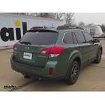 Trailer Hitch Installation - 2014 Subaru Outback Wagon - Curt