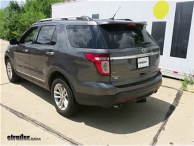 2016 Ford Explorer Curt Trailer Hitch Receiver - Custom Fit - Class III