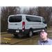Curt Trailer Hitch Installation - 2016 Ford Transit T350