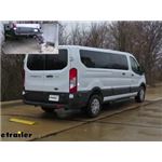 etrailer.com Trailer Hitch Installation - 2016 Ford Transit T250
