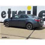 Trailer Hitch Installation - 2016 Toyota Corolla - Curt