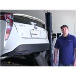 Draw-Tite Sportframe Trailer Hitch Installation - 2016 Toyota Prius