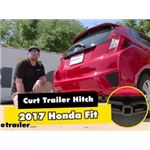 Curt Trailer Hitch Installation - 2017 Honda Fit