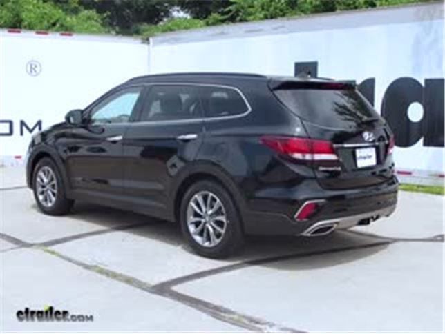 Trailer hitch for 2017 deals hyundai santa fe sport