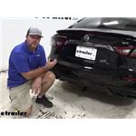 Draw-Tite Sportframe Trailer Hitch Installation - 2019 Nissan Maxima