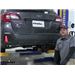 Curt Trailer Hitch Installation - 2019 Subaru Outback Wagon C13206