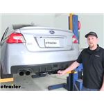 Draw-Tite Sportframe Trailer Hitch Installation - 2019 Subaru WRX