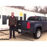 Installing the Draw-Tite Max-Frame Trailer Hitch Receiver on your 2020 Chevrolet Colorado