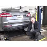 Draw-Tite Sportframe Trailer Hitch Installation - 2020 Ford Fusion