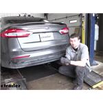 EcoHitch Hidden Trailer Hitch Installation - 2020 Ford Fusion