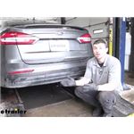 Curt Trailer Hitch Installation - 2020 Ford Fusion