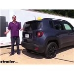 Curt Trailer Hitch Installation - 2020 Jeep Renegade