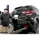 Draw-Tite Max-Frame Trailer Hitch Installation - 2021 Subaru Crosstrek