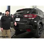 Curt Trailer Hitch Installation - 2021 Subaru Crosstrek