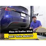 EcoHitch Invisi Trailer Hitch Installation - 2021 Tesla Model Y