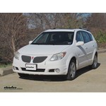 Install: T-One Vehicle Wiring Harness with 4-Pole Flat Trailer Connector on a 2005 Pontiac Vibe
