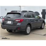Installation of the Trailer Wiring Harness on a 2018 Subaru Outback Wagon