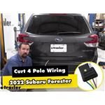 Curt T-Connector Vehicle Wiring Harness Installation - 2022 Subaru Forester