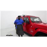 A Look at the WeatherTech Front Auto Floor Mats in a 2024 Jeep Wrangler 4xe