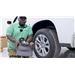 How do the WeatherTech Mud Flaps fit on a 2023 Chevrolet Silverado 1500?