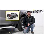 Play video Installation of the WeatherTech Mud Flaps Easy-Install No-Drill Digital Fit on a 2024 Ford F-150
