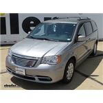 WeatherTech Side Window Air Deflectors Install - 2014 Chrysler Town and Country