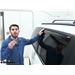 WeatherTech Side Window Air Deflectors Installation - 2019 Dodge Grand Caravan