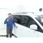 WeatherTech Side Window Air Deflectors Installation - 2019 Dodge Grand Caravan